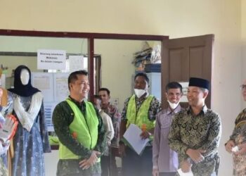 Perdana, Kacabdin Aceh Tengah Bersama Kajari Kunjungi SMK Negeri 1 Takengon