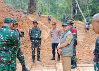 Kapolsek Linge dan Muspika Hadiri Kegiatan Tatap Muka Tim Wasev TMMD ke–126 Kodim 0106/Aceh Tengah
