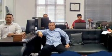 Kakanim Takengon Sayid Zulkifli mengikuti Rakor Pengamanan Kantor Dan Instalasi Vital