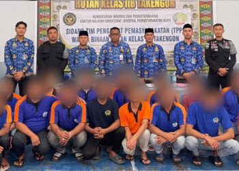 Rutan Takengon Gelar Sidang TPP Pengangkatan Warga Binaan Menjadi Tamping 