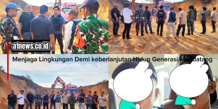 Kolaborasi TNI-Polri di Kampar: Sat Reskrim dan Kodim 0313/KPR Tangkap 2 Pelaku Galian C Ilegal