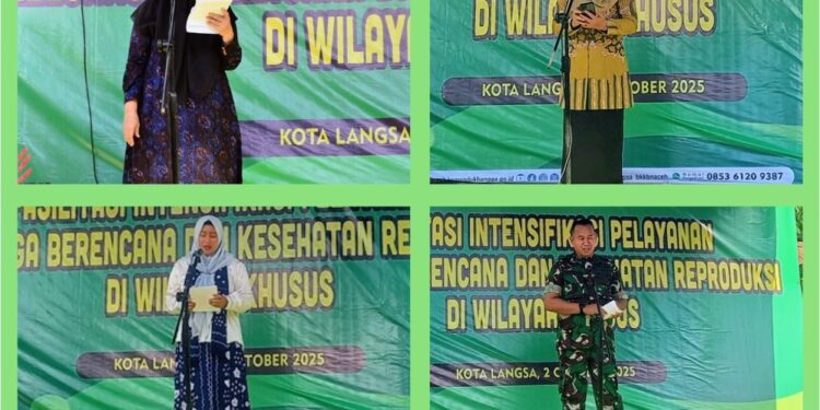 BKKBN Provinsi Aceh Fasilitasi Intensifikasi Pelayanan KBKR di Kota Langsa