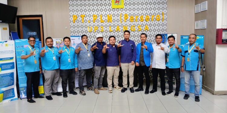 Dukung Program Kerja Wali Kota Langsa, DPD KNPI Gandeng UP3 PLN Akan Gelar Life Skill 