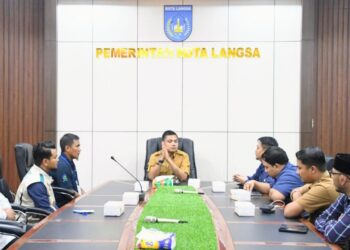 Wali Kota Langsa Terima Kunjungan Manager UP3 PLN, Sampaikan Keluhan Warga Gampong Sukajadi Makmur