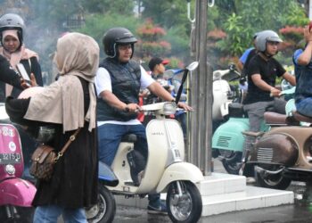 Skuteris Kota Langsa Gelar Konvoi