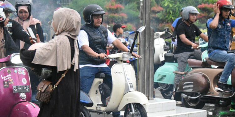 Skuteris Kota Langsa Gelar Konvoi