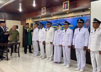 Tujuh Pj Geuchik Dilantik di Kota Langsa