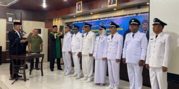 Tujuh Pj Geuchik Dilantik di Kota Langsa