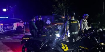 Tim Raga Res Kuansing Gencarkan Patroli Malam Antisipasi Balap Liar dan Premanisme di Teluk Kuantan