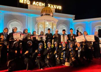 7 Duta Kota Subulussalam Menorehkan Prestasi Di MTQ XXXVII, Walikota Siapkan Tabungan Haji Bagi Juara Satu