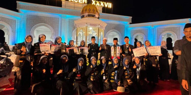 7 Duta Kota Subulussalam Menorehkan Prestasi Di MTQ XXXVII, Walikota Siapkan Tabungan Haji Bagi Juara Satu