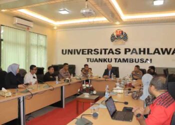 “Green Policing ‘Goes to Campus’, Karo Rena Polda Riau ‘Sapa’ Civitas Akademika Universitas Pahlawan!”