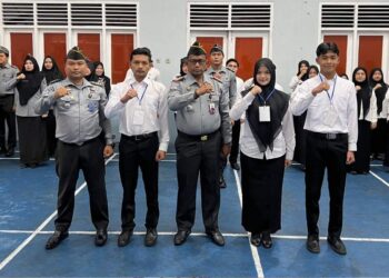 Apel Pagi Dan Penandatanganan Perjanjian Pemagangan Serta Penerimaan Peserta Magang