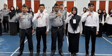 Apel Pagi Dan Penandatanganan Perjanjian Pemagangan Serta Penerimaan Peserta Magang