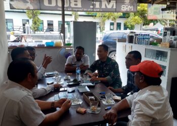 Babinsa Kute Rayang Sosialisasikan Undangan Penutupan TMMD Ke-126