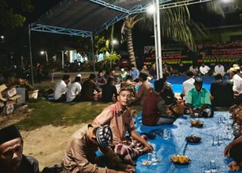 Polsek Kerumutan Takziah ke Rumah Duka Warga, Sekaligus Sampaikan Imbauan Kamtibmas