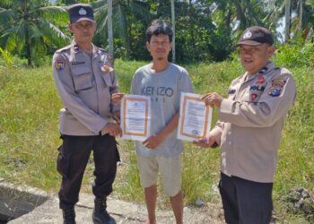 Sosialisasi Maklumat Kapolda Riau Antisipasi Karhutla di Kuala Kampar