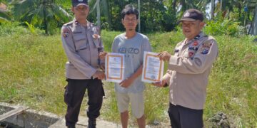 Sosialisasi Maklumat Kapolda Riau Antisipasi Karhutla di Kuala Kampar