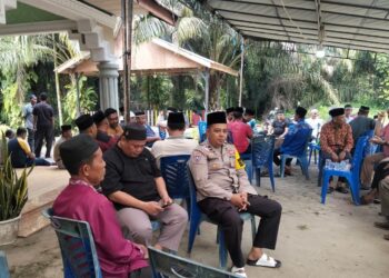 Polri Dekat dengan Warga: Bhabinkamtibmas Bunut Hadiri Prosesi Melayat