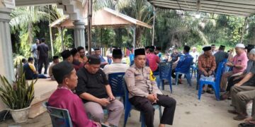 Polri Dekat dengan Warga: Bhabinkamtibmas Bunut Hadiri Prosesi Melayat