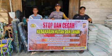 Polres Kuantan Singingi Tingkatkan Kegiatan Pencegahan Karhutla di Seluruh Wilayah Hukum Jajaran