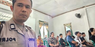 Ibadah Minggu Harmoni, Perkuat Kebersamaan Polisi dan Jemaat