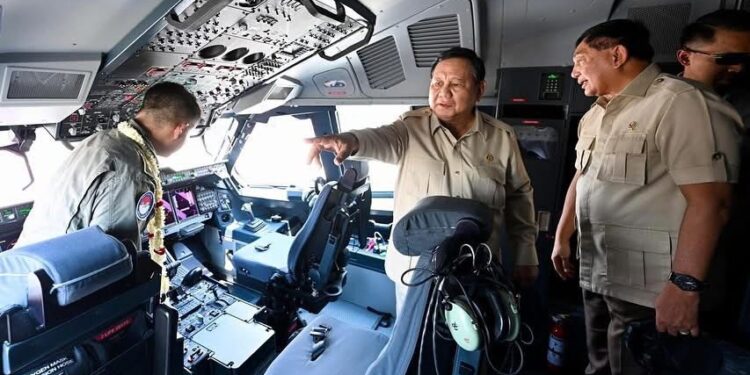 Presiden Prabowo Serahkan Airbus A400M/MRTT Alpha 4001 Perkuat Angkatan Udara