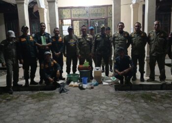 SatPol PP-WH Aceh Singkil Kembali Razia Sita Tuak Dari 2 Lokasi