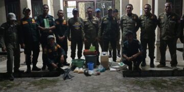 SatPol PP-WH Aceh Singkil Kembali Razia Sita Tuak Dari 2 Lokasi