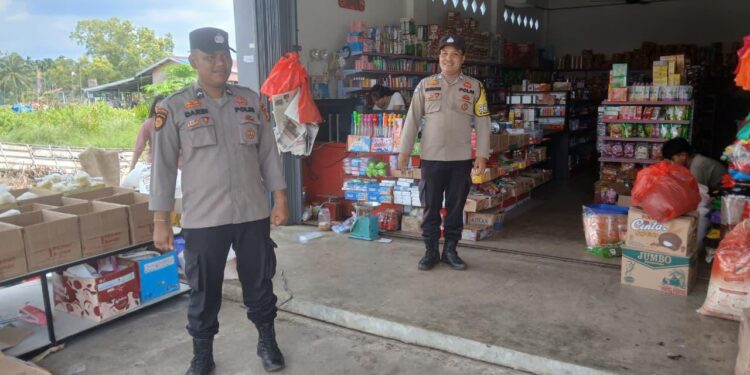 Polsek Kuala Kampar Tingkatkan KRYD, Patroli Objek Vital dan Tempat Keramaian