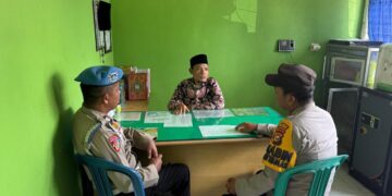 Tekankan Pentingnya Jaga Kamtibmas, Polsek Pangkalan Kuras Sambangi Tokoh Masyarakat