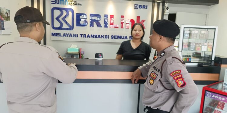 Polsek Pangkalan Kerinci Gelar Patroli KRYD, Cegah Aksi C3 di Pusat Kota
