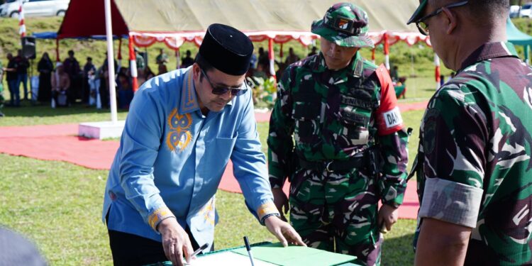 Pangdam IM Tutup TMMD Ke-126, Bupati Haili Yoga : Wujud Nyata Pemerataan Pembangunan