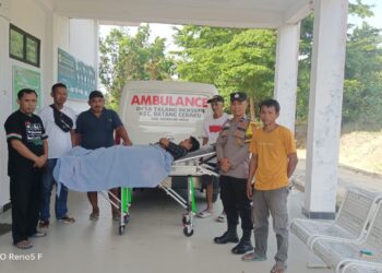 Polsek Kerumutan Kembali Pulangkan Warga Tersesat ke Keluarganya di Inhu