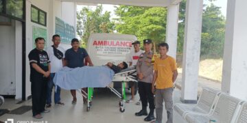 Polsek Kerumutan Kembali Pulangkan Warga Tersesat ke Keluarganya di Inhu