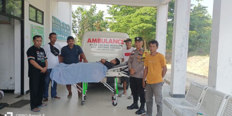 Polsek Kerumutan Kembali Pulangkan Warga Tersesat ke Keluarganya di Inhu