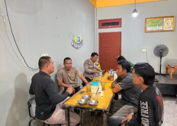 Polres Kuansing Gelar Kegiatan Jum’at Curhat di Desa Muara Langsat