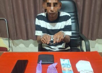Tim Mata Elang Satresnarkoba Polres Kuantan Singingi Berhasil Ungkap Kasus Narkotika di Sungai Jering Amankan Pengedar Sabu