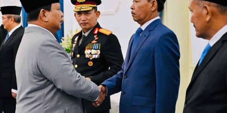 Presiden Prabowo Lantik Keanggotaan Komisi Percepatan Reformasi Polri
