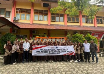 KPI Aceh Gelar Literasi Media dan Teken Kerja Sama dengan SMK 5 Telkom Banda Aceh