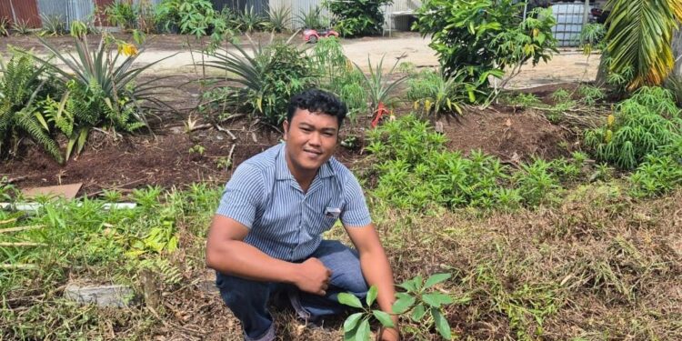 Sambut Hari Pohon Nasional 2025, Polsek Teluk Meranti Tanam Pohon