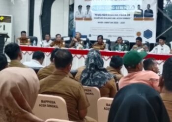 Bupati Aceh Singkil Buka Rapat Koordinasi Pilchiksung 2025