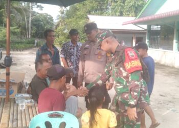 Polsek Langgam Tingkatkan Sinergitas TNI/Polri melalui Silaturahmi Personel