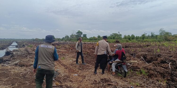 Polisi dan BKSDA Riau Patroli Gabungan Cegah Kebakaran di Suaka Margasatwa Kerumutan
