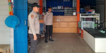 KRYD Polsek Kuala Kampar, Polisi Gelar Patroli ke Sejumlah Titik Rawan Kriminalitas