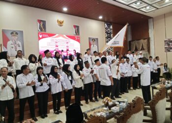 Pelantikan Pengurus DPW, DPC Dan PAC Pasukan 08 Se-Kota Palembang