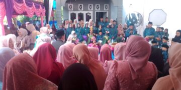 Saiful ketua SPPG Yayasan Trieng Mandiri Matangkuli Gelar Pesta Perkawinan