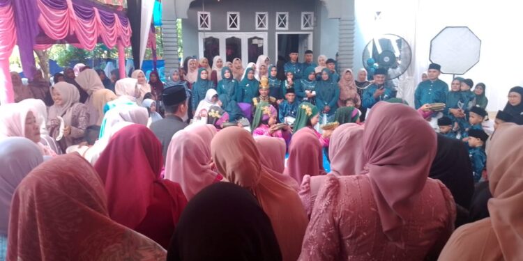 Saiful ketua SPPG Yayasan Trieng Mandiri Matangkuli Gelar Pesta Perkawinan