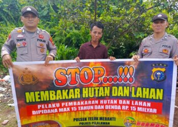 Sosialisasi Maklumat Kapolda Riau untuk Cegah Karhutla