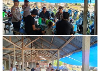 Himbau Warga Jaga Kamtibmas, Polsek Pangkalan Kuras Sambangi Tokoh Masyarakat